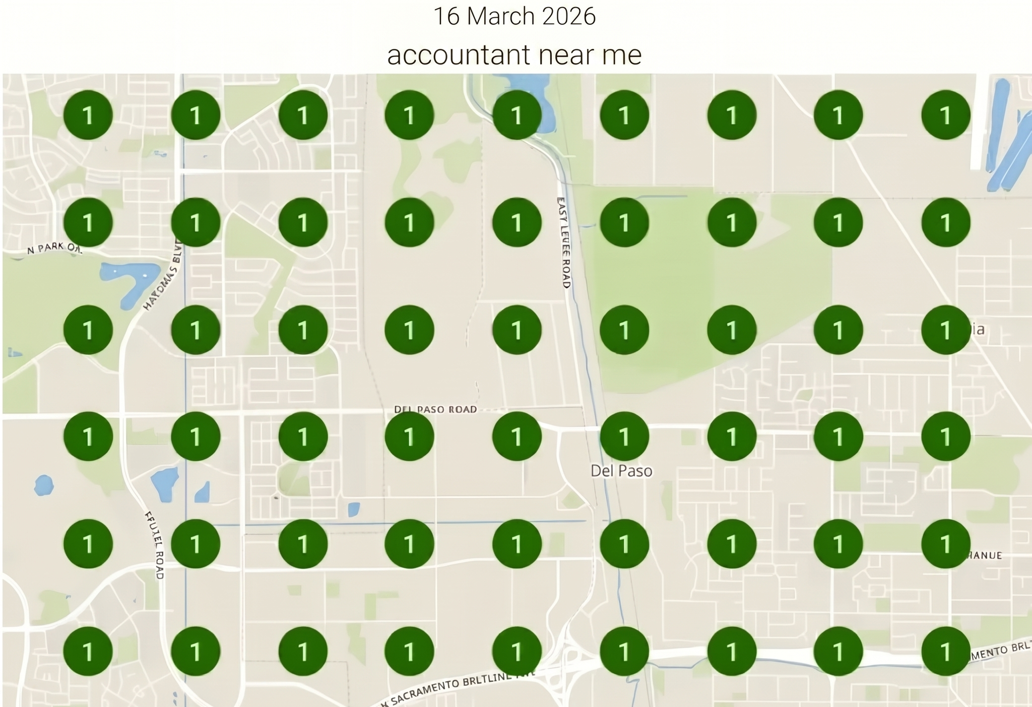 Accounting business content marketing and link building